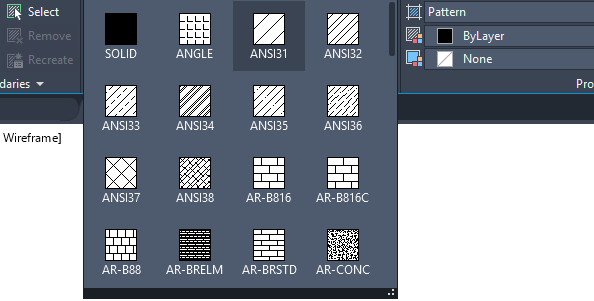 AutoCAD Hatch Patterns 1