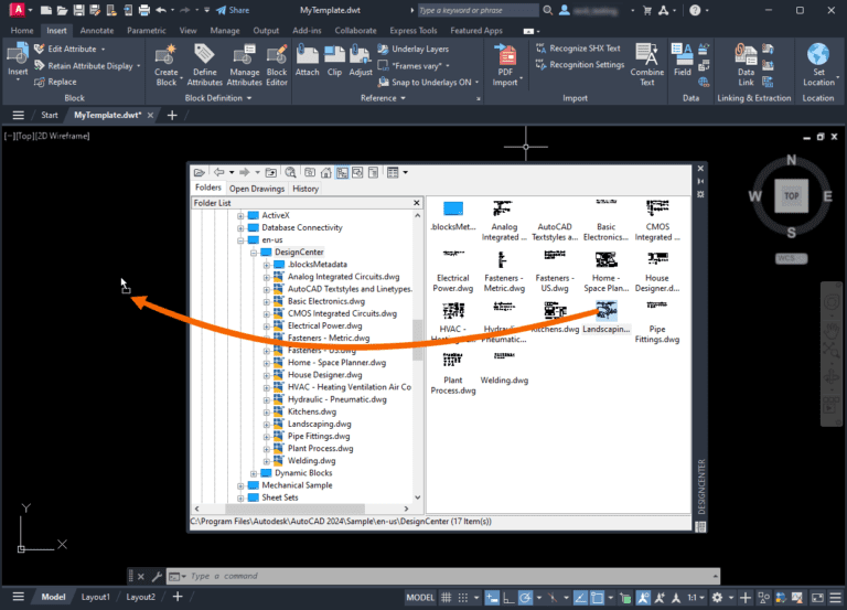 AutoCAD Template Drawings 1