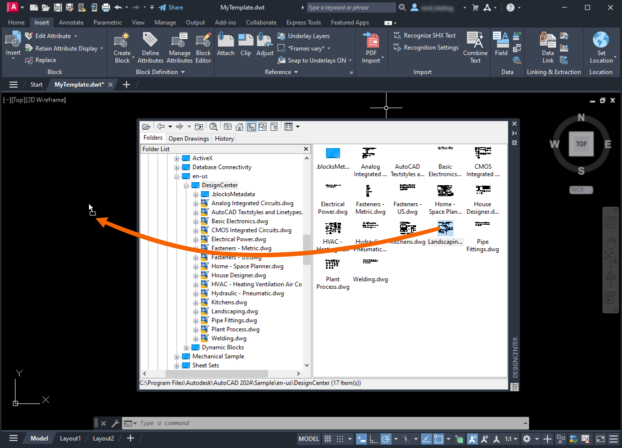 AutoCAD Template Drawings 1