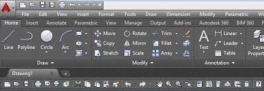 Autocad Toolbar