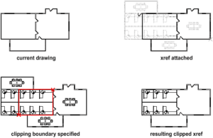 AutoCAD Clipping Xref